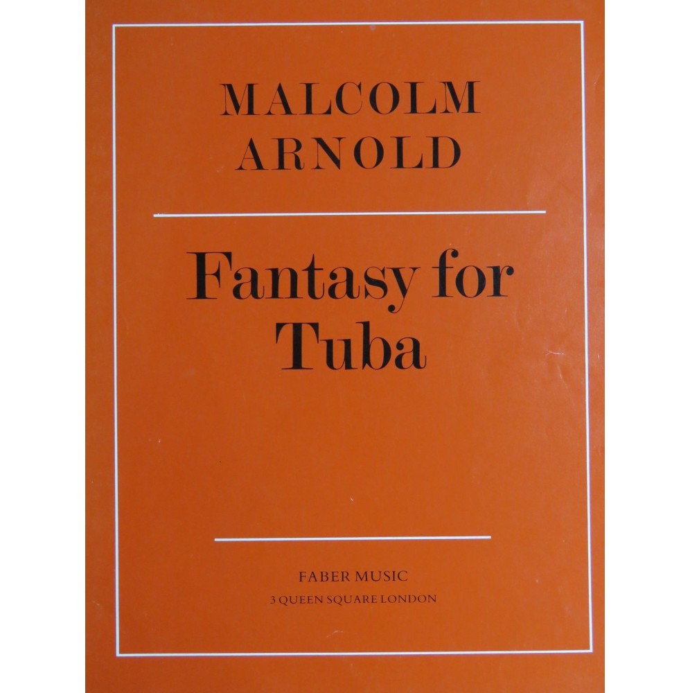 ARNOLD Malcolm Fantasy For Tuba 1969