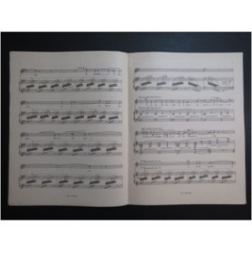 MORET Ernest Chanson au Bord de l'Eau Chant Piano 1908