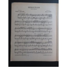 CAZES Mario Séduction Piano 1929