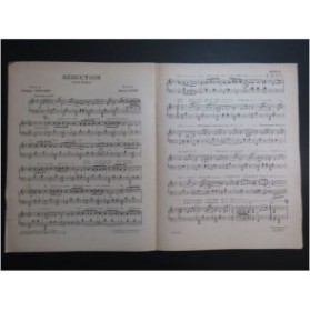 CAZES Mario Séduction Piano 1929