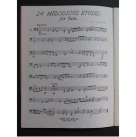 VASILIEV S. 24 Melodious Etudes for Tuba 1985