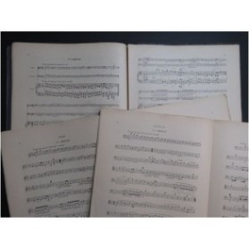 SAINT-SAËNS Camille Trio Septuor op 65 Piano Violon Violoncelle ca1900
