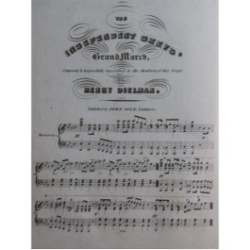 DIELMAN Henry The Independent Greys Piano XIXe siècle
