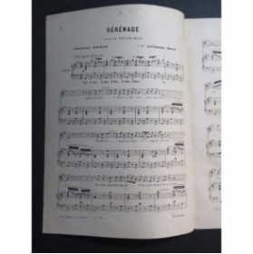 GOUNOD Charles Sérénade Chant Piano XIXe siècle