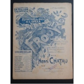 CHATAU Henri Frou-Frou Piano
