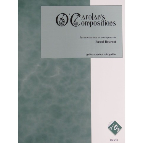 O'CAROLAN Turlough Compositions Guitare 2001
