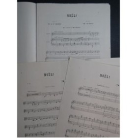 DUBOIS Théodore Noël Chant Piano Harmonium Violon ca1905