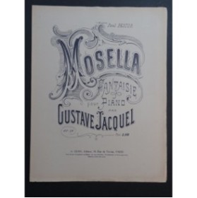 JACQUEL Gustave Mosella Piano