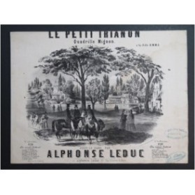 LEDUC Alphonse Le Petit Trianon Piano ca1851