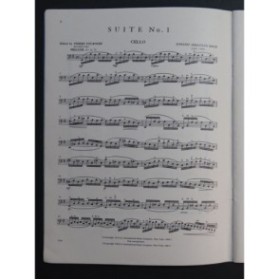 BACH J. S. Six Suites for Cello solo Violoncelle 1983