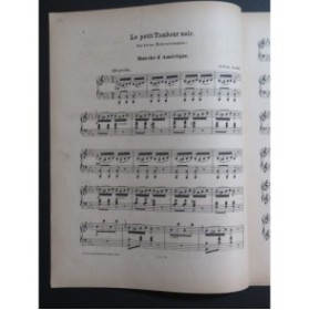 KRUG D. Le petit tambour noir Piano ca1875