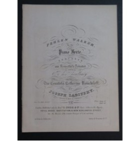 LABITZKY Joseph Perlen Walzer Les Perles Piano ca1840