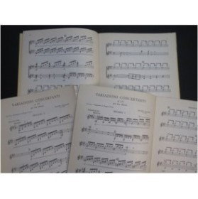 GIULIANI Mauro Variazioni Concertanti op 130 2 Guitares 1975