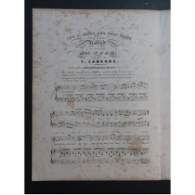 LABARRE Théodore She is thine and only thine Chant Piano ca1830
