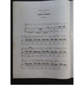 Pauvre Jacques Romance Chant Piano ca1845