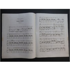 Pauvre Jacques Romance Chant Piano ca1845