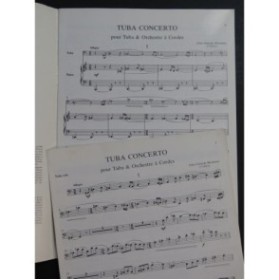 MORTIMER John Glenesk Tuba Concerto Piano Tuba 1990