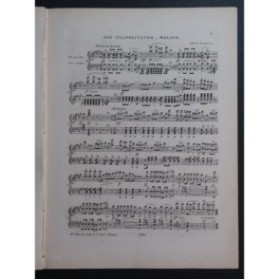 LANNER Joseph Die Neapolitaner Piano ca1850