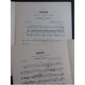 DANCIA Charles Rêverie op 66 Violon Piano