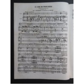 KELM Joseph Le Sire de Franc Boisy Chant Piano ca1850