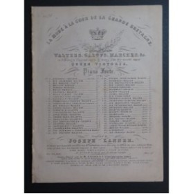 LANNER Joseph Hymens Feier Klange Walzer Piano ca1850
