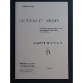 D'INDY Vincent Chanson et Danses Orchestre