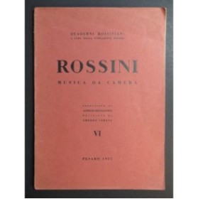 ROSSINI G. Musica da Camera Pièces Orchestre 1957