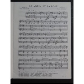 PINGAULT Claude Le Marin et la Rose Chant Piano