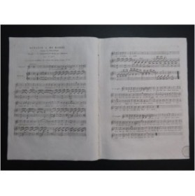 DEMAR Sébastien Romance à ma Harpe Chant Harpe ca1800