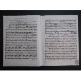 CHERUBINI Luigi Romance d'Epicure Chant Harpe ca1800