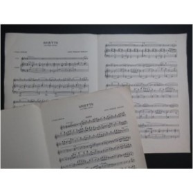 FERRARI TRECATE Louis Ariette Piano Flûte 1956