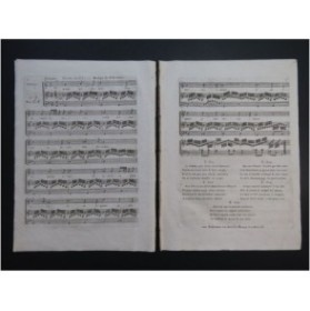 NADERMAN F. J. Deuxième Recueil de Romances Chant Harpe ca1810