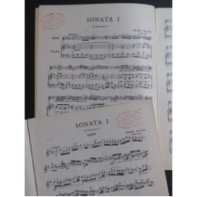 BLAVET Michel Sonata No 1 L'Henriette Piano Flûte