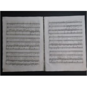BERTON H. Duo d'Aline Chant Piano ou Harpe ca1820