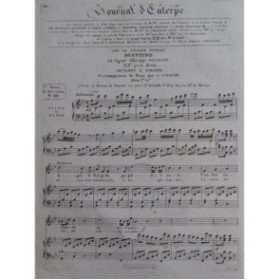 NICOLINI Giuseppe Abenamet e Zoraide Duettino Chant Piano ou Harpe ca1810