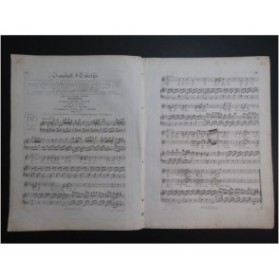 NICOLINI Giuseppe Abenamet e Zoraide Duettino Chant Piano ou Harpe ca1810
