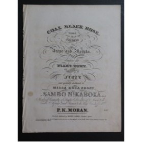NIKABOKA Sambo Coal Black Rose Piano Flûte ca1835