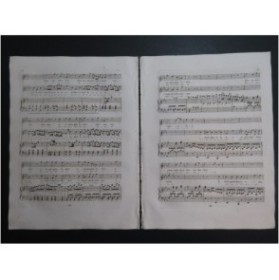 ISOUARD Nicolo Michel-Ange No 1 Chant Piano ou Harpe ca1805