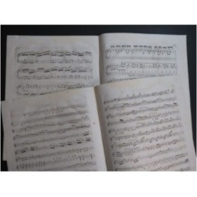 DOURLEN Victor Fantaisie Piano Violon ca1820