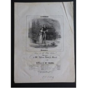 MAZEL Hélène Robert L'Étoile Chant Piano ca1840