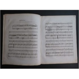 DE GARAUDÉ Alexis Nocturnes Cavatines op 27 Chant Piano ca1820