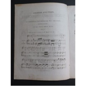 MAYER Simone Journal d'Euterpe Chant Piano ou Harpe ca1810