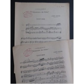 ROUSSEL Albert Joueurs de flûte Tityre Piano Flûte 1955
