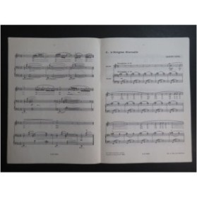 RAVEL Maurice Deux Mélodies Hébraïques Chant Piano
