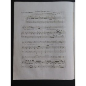 BOUCHER Julien La Bergère des Alpes Chant Piano ca1840