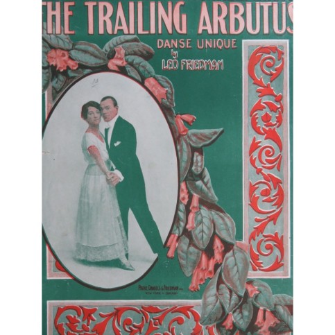 FRIEDMAN Léo The Trailing Arbutus Piano 1914
