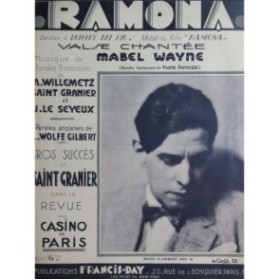WAYNE Mabel Ramona Chant Piano 1928