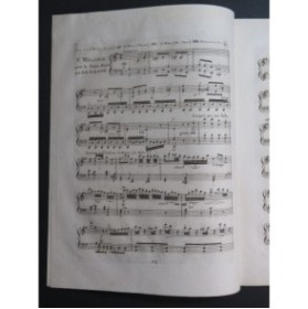 DE GARAUDÉ Alexis Mélange No 3 Airs Favoris op 32 Piano ca1810