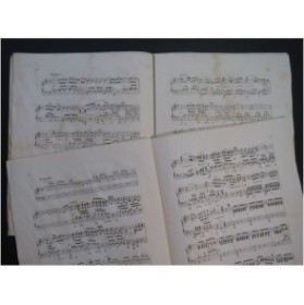MOZART W. A. Concert No 8 Ré min 2 Pianos 4 mains ca1870