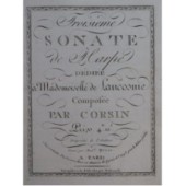 CORSIN Isidore Sonate No 3 Violon Harpe ca1800